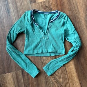 Urban outfitters Go for Gold Seamless long sleeve top